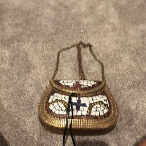 Sam Edelman metal crossbody purse